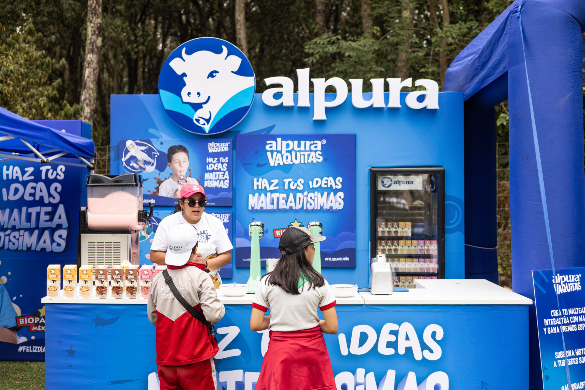 activacion de marca en parque